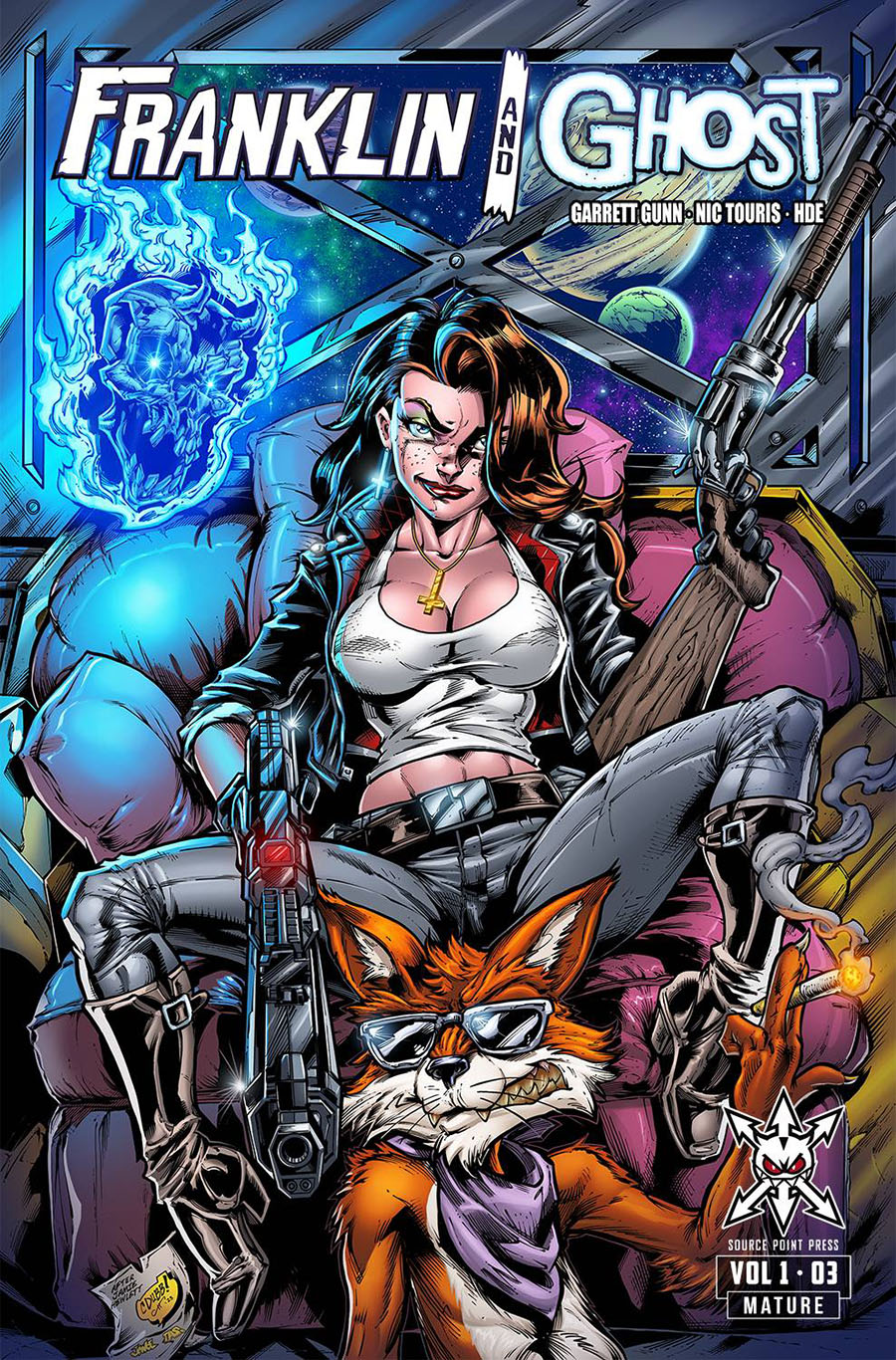 Franklin And Ghost #3 Cover B Variant Chris Williams Cover
