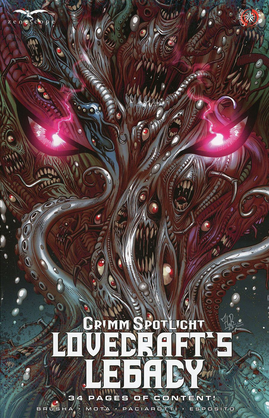 Grimm Spotlight Lovecrafts Legacy #1 (One Shot) Cover B Jordi Tarragona Connecting
