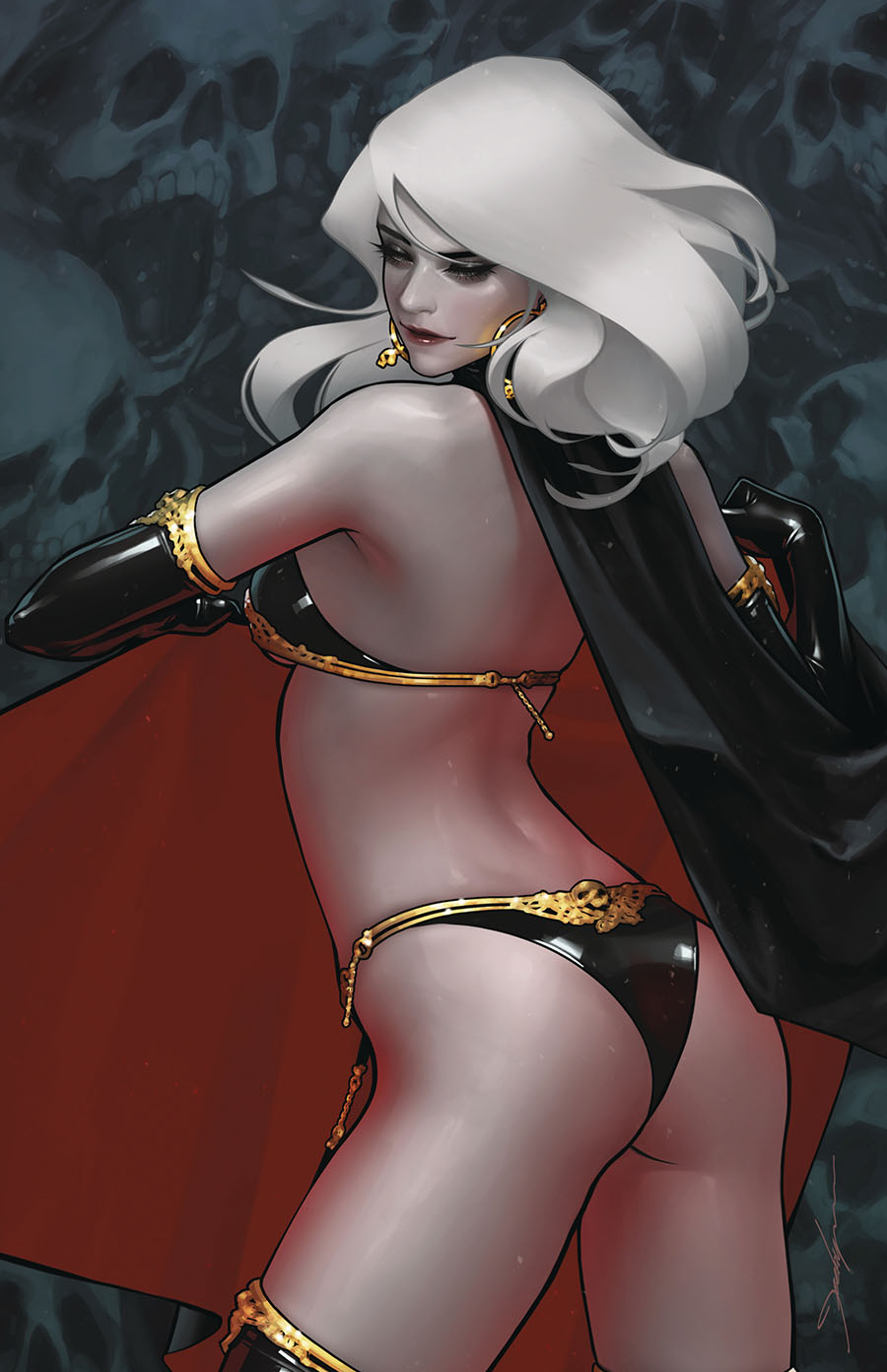 Lady Death Necrotic Genesis #1 Cover H Jeehyung Lee Virgin Edition