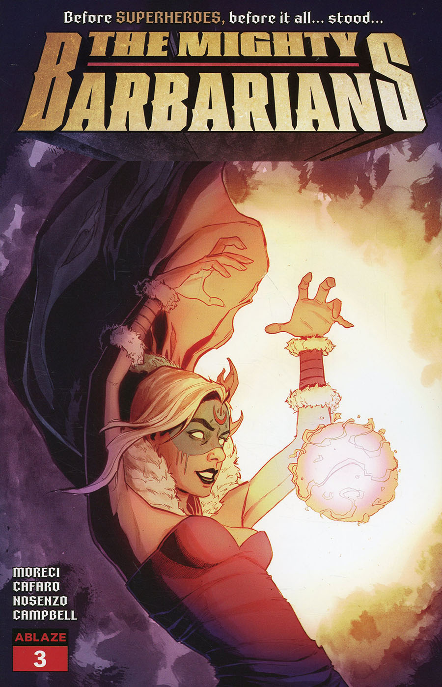Mighty Barbarians #3 Cover A Regular Caitlin Yarski Cover