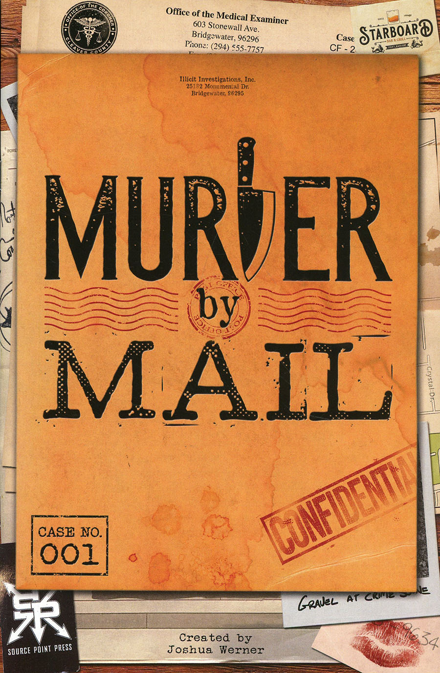Murder By Mail #1 Cover A Regular Joshua Werner Cover