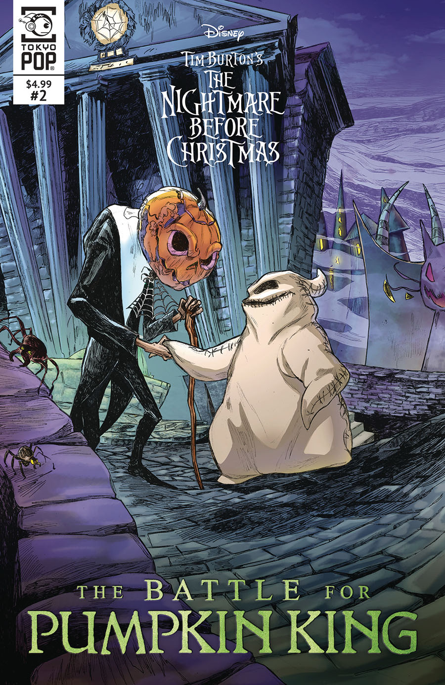 Nightmare Before Christmas Battle For Pumpkin King #2 Cover A Regular Cover