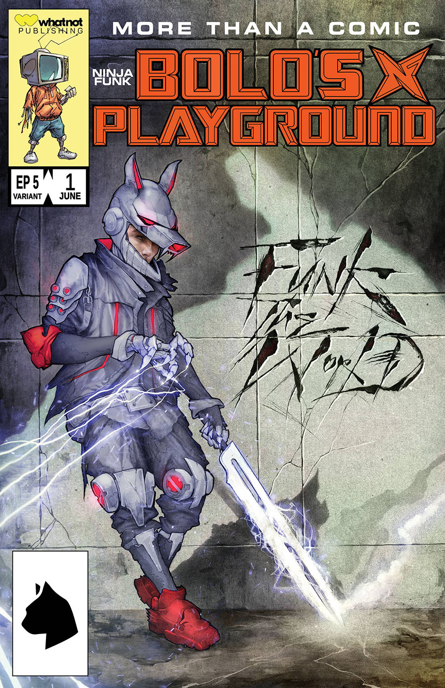 Ninja Funk Bolos Playground #1 (One Shot) Cover C Variant Dan Quintana Cover