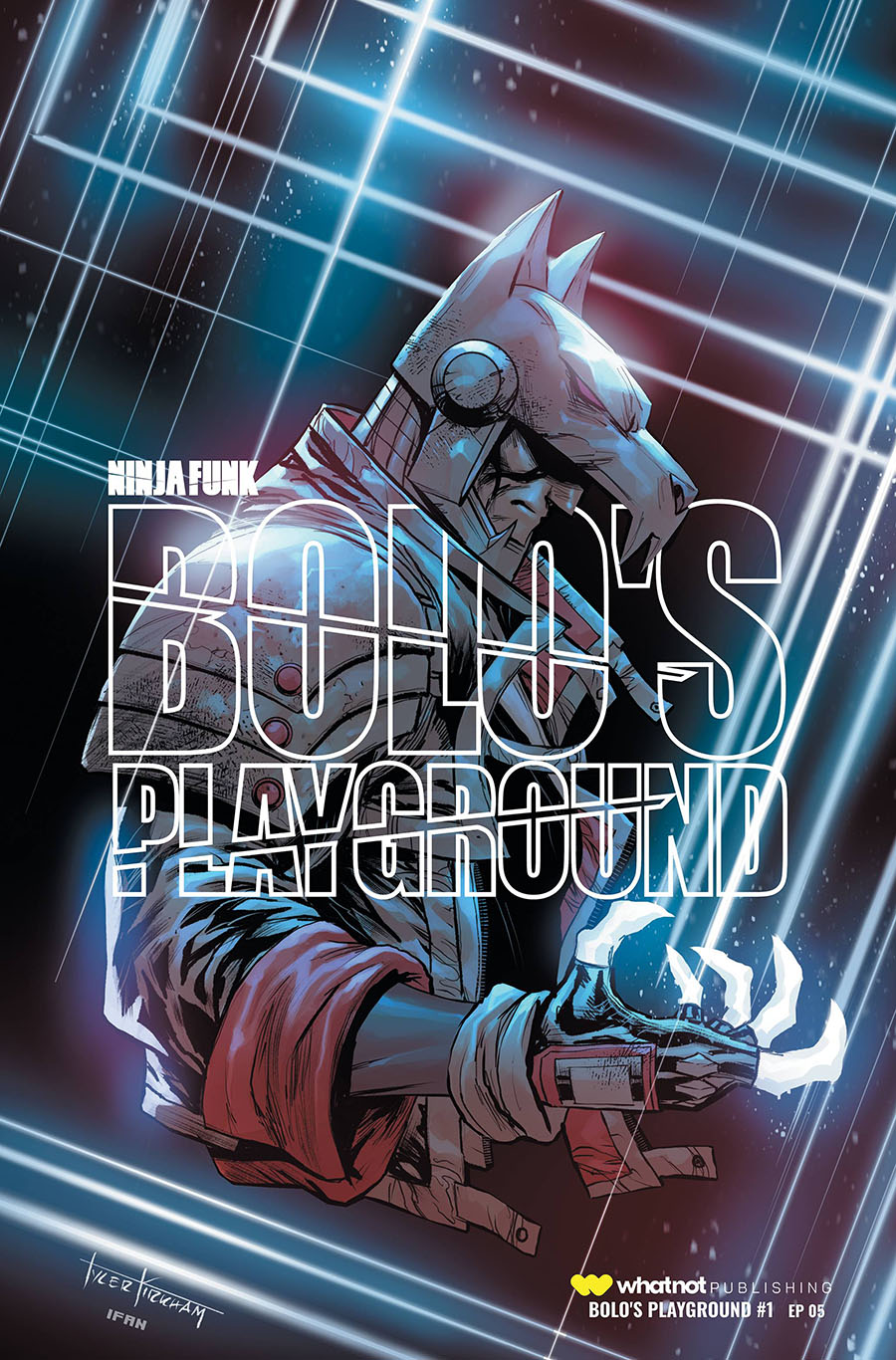 Ninja Funk Bolos Playground #1 (One Shot) Cover F Variant Tyler Kirkham Cover