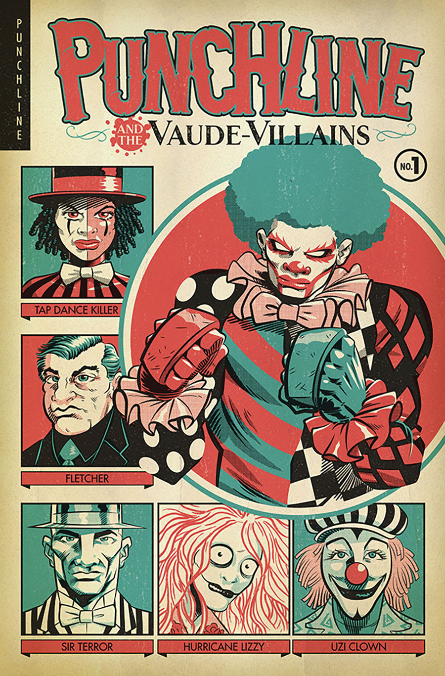 Punchline And The Vaude-Villains #1 Cover D 2nd Ptg