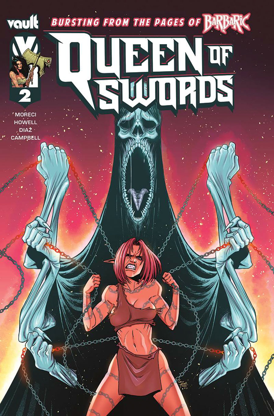 Queen Of Swords A Barbaric Tale #2 Cover A Regular Corin Howell Cover