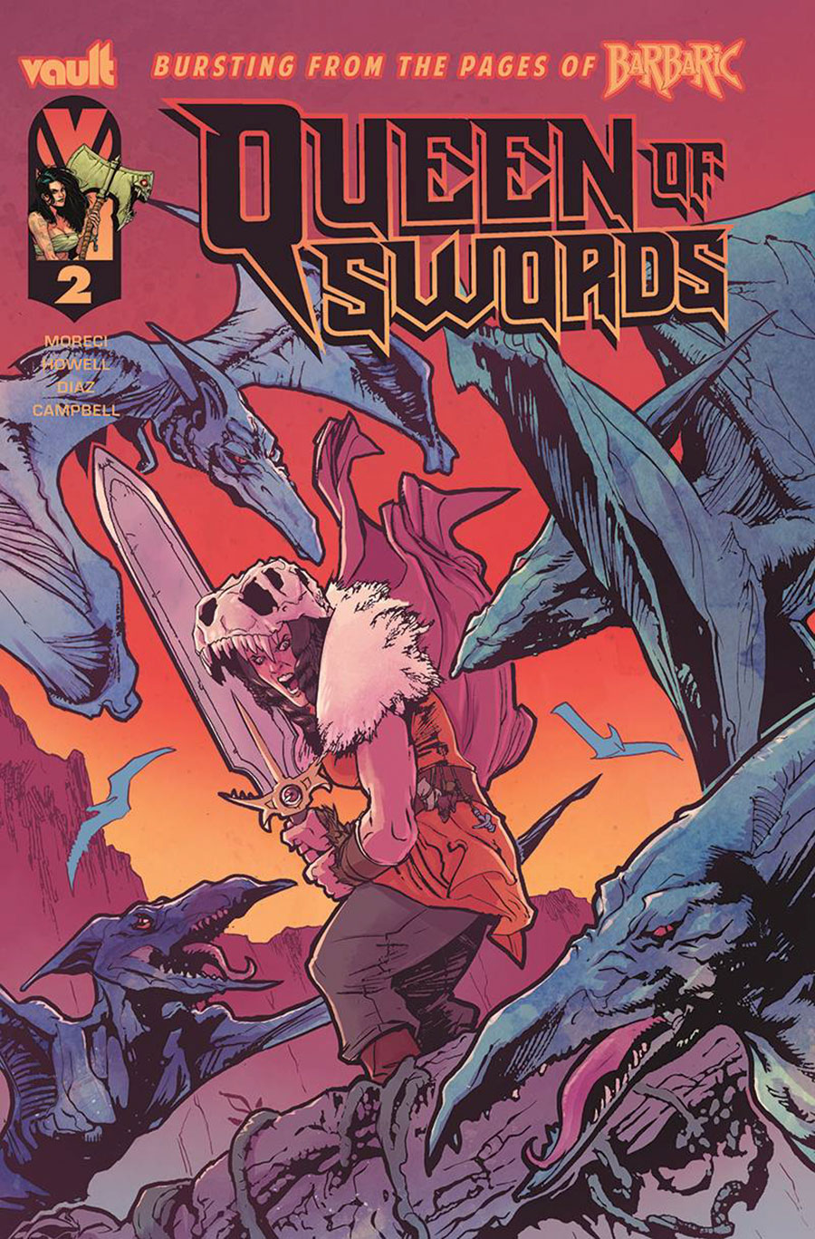 Queen Of Swords A Barbaric Tale #2 Cover B Variant Nathan Gooden Cover