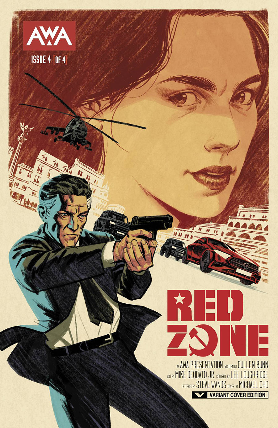 Red Zone #4 Cover B Variant Michael Cho Cover