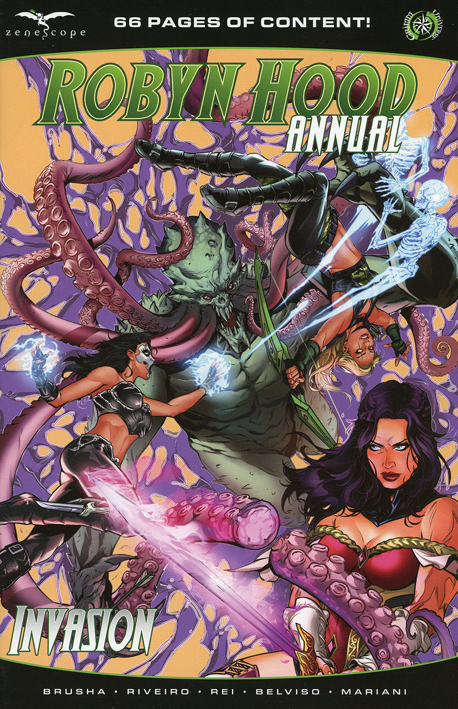 Grimm Fairy Tales Presents Robyn Hood Annual Invasion #1 (One Shot) Cover B Riveiro