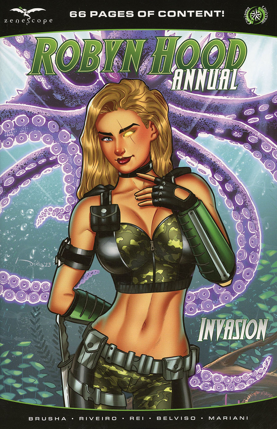 Grimm Fairy Tales Presents Robyn Hood Annual Invasion #1 (One Shot) Cover C Derlis Santacruz