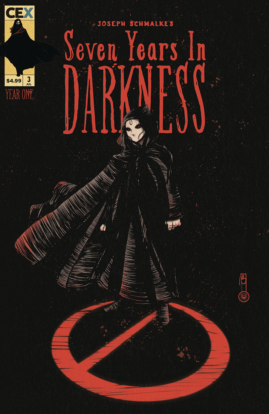 Seven Years In Darkness #3 Cover B Variant Joseph Schmalke Cover (Limit 1 Per Customer)