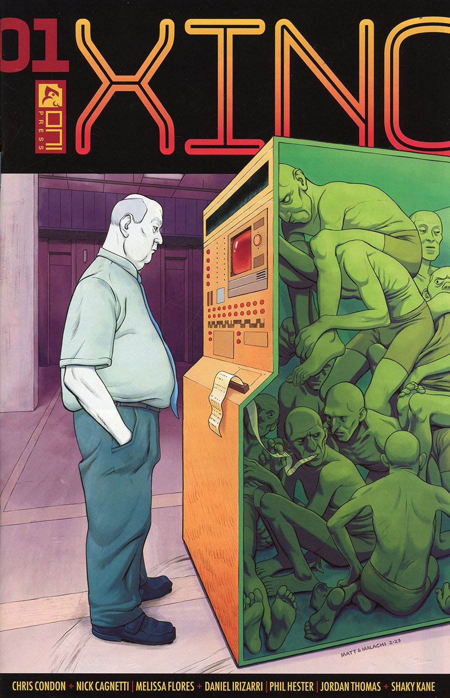 Xino #1 Cover C Variant Matt Sheean & Malachi Ward Cover