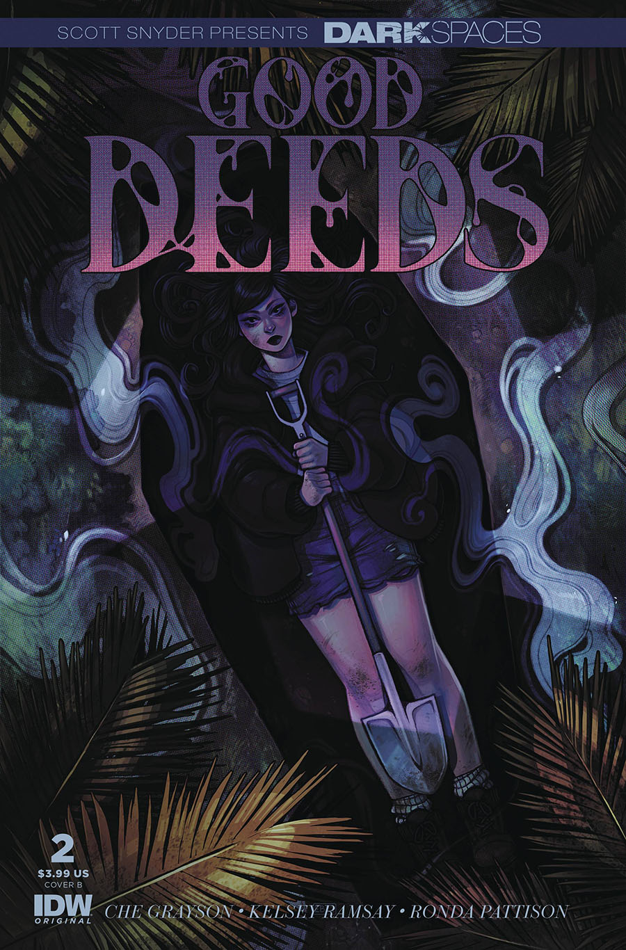 Dark Spaces Good Deeds #2 Cover B Variant Elizabeth Beals Cover