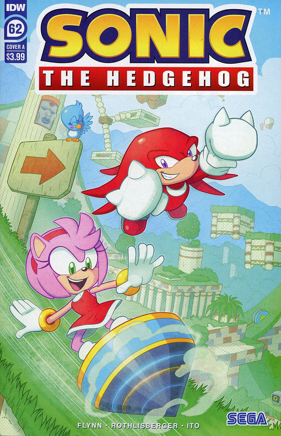 Sonic The Hedgehog Vol 3 #62 Cover A Regular Abby Bulmer Cover