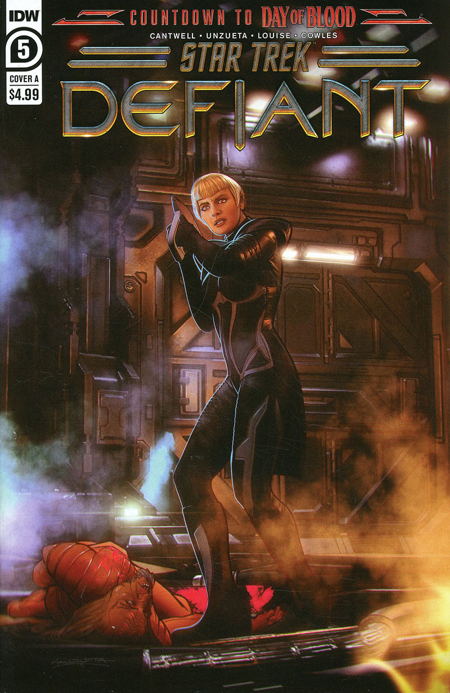 Star Trek Defiant #5 Cover A Regular Angel Unzueta Cover