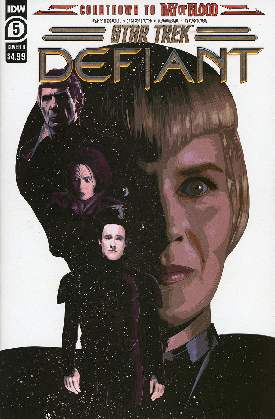 Star Trek Defiant #5 Cover B Variant Mark Alvarado Cover