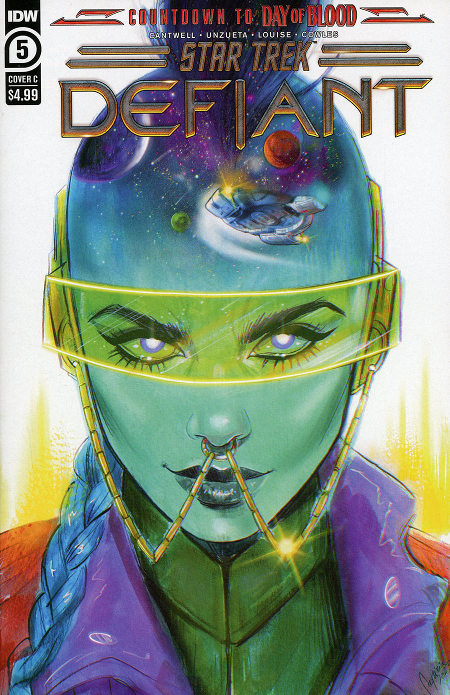 Star Trek Defiant #5 Cover C Variant Suzi Suspiria Vilchez Cover