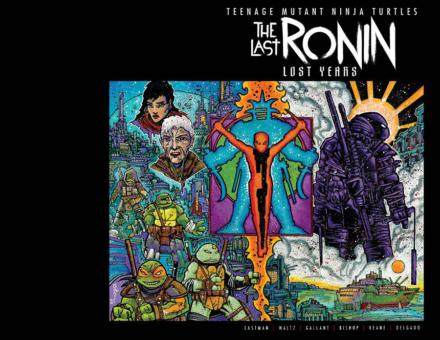 Teenage Mutant Ninja Turtles The Last Ronin The Lost Years #5 Cover B Variant Ben Bishop & Kevin Eastman Cover