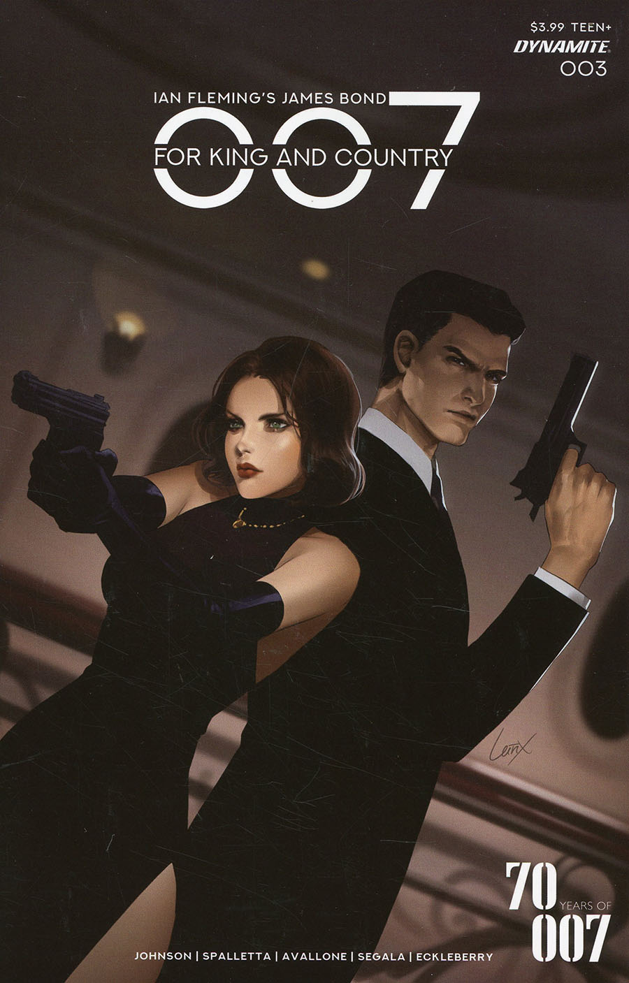 007 For King And Country #3 Cover D Variant Lesley Leirix Li Cover