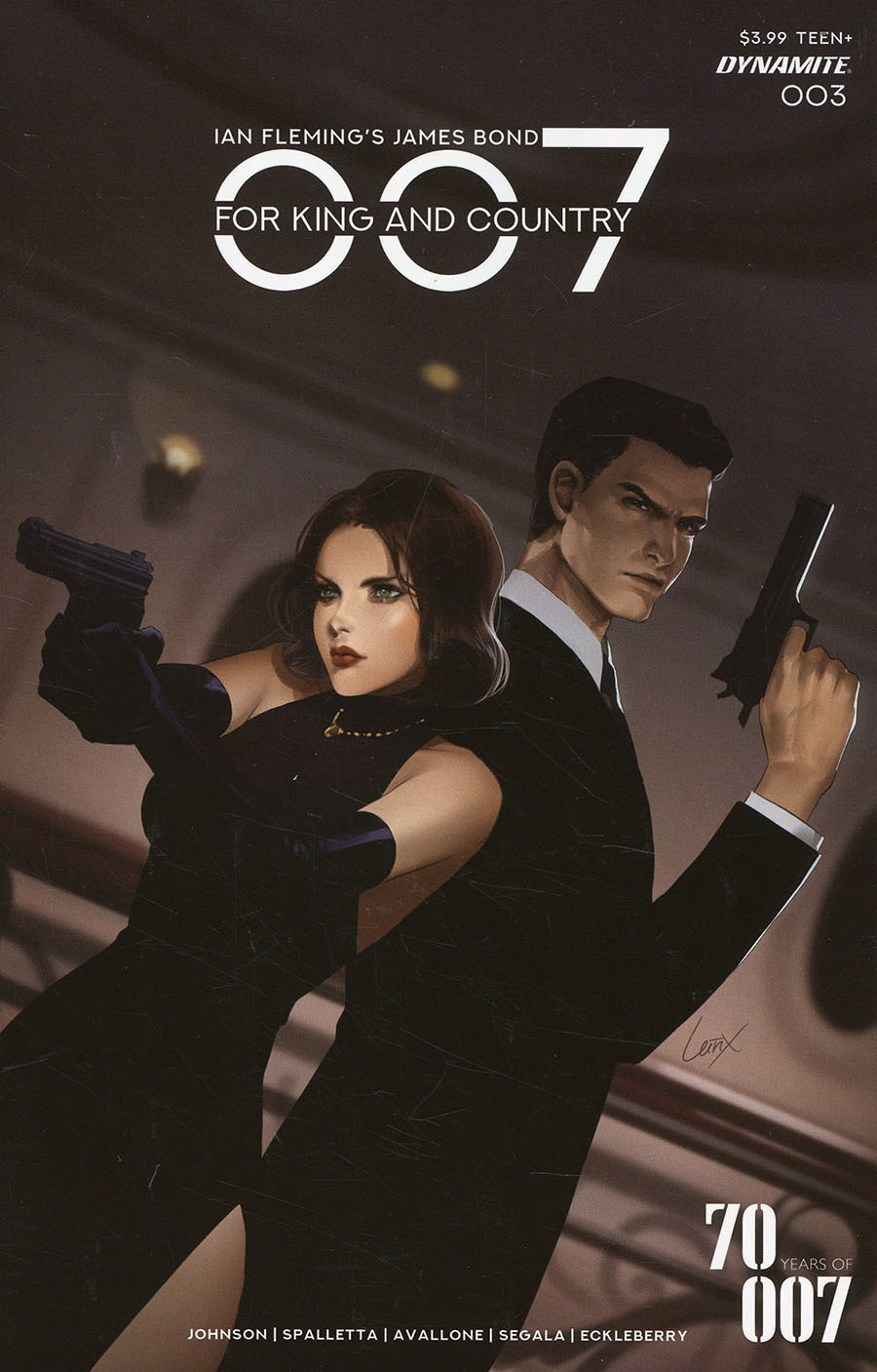 007 For King And Country #3 Cover D Variant Lesley Leirix Li Cover