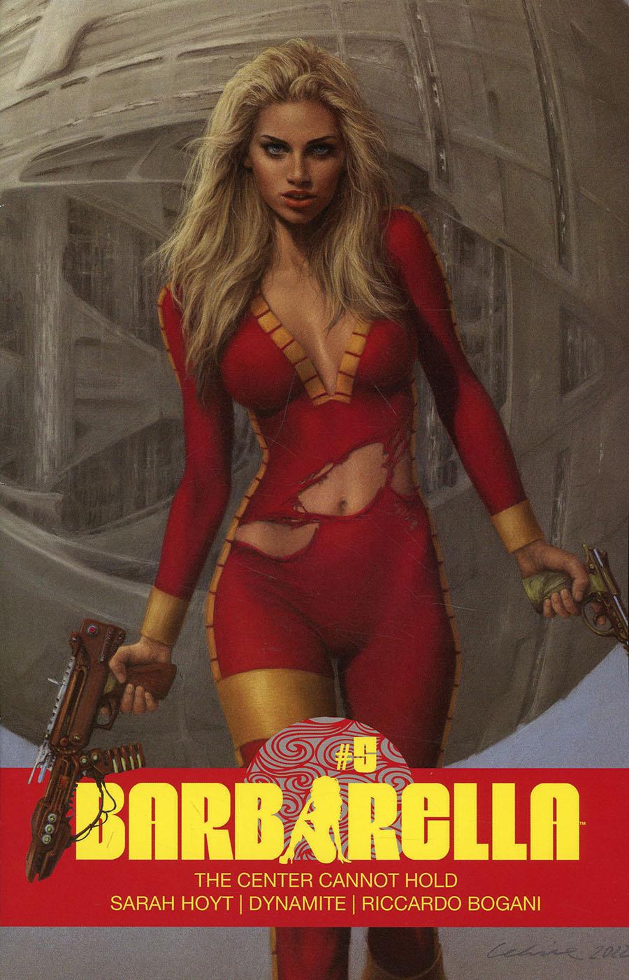 Barbarella Center Cannot Hold #5 Cover B Variant Celina Cover