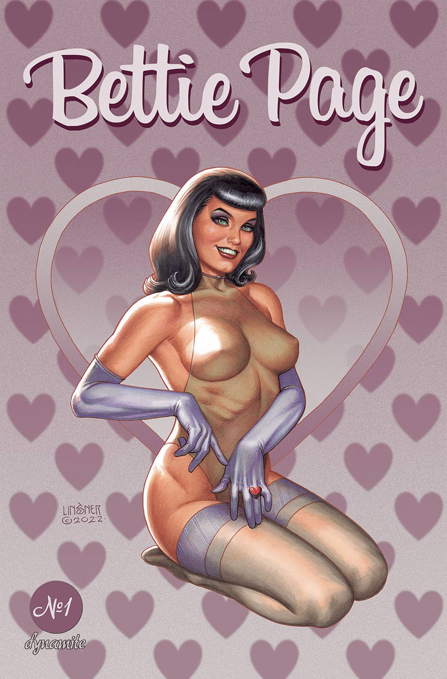 Bettie Page Vol 4 #1 Cover A Regular Joseph Michael Linsner Cover