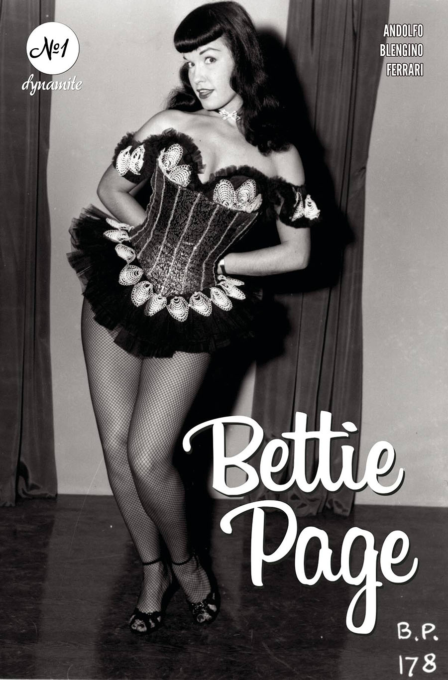Bettie Page Vol 4 #1 Cover F Variant Bettie Page Photo Cover