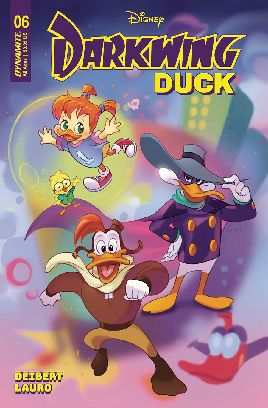 Darkwing Duck Vol 3 #6 Cover A Regular Lesley Leirix Li Cover