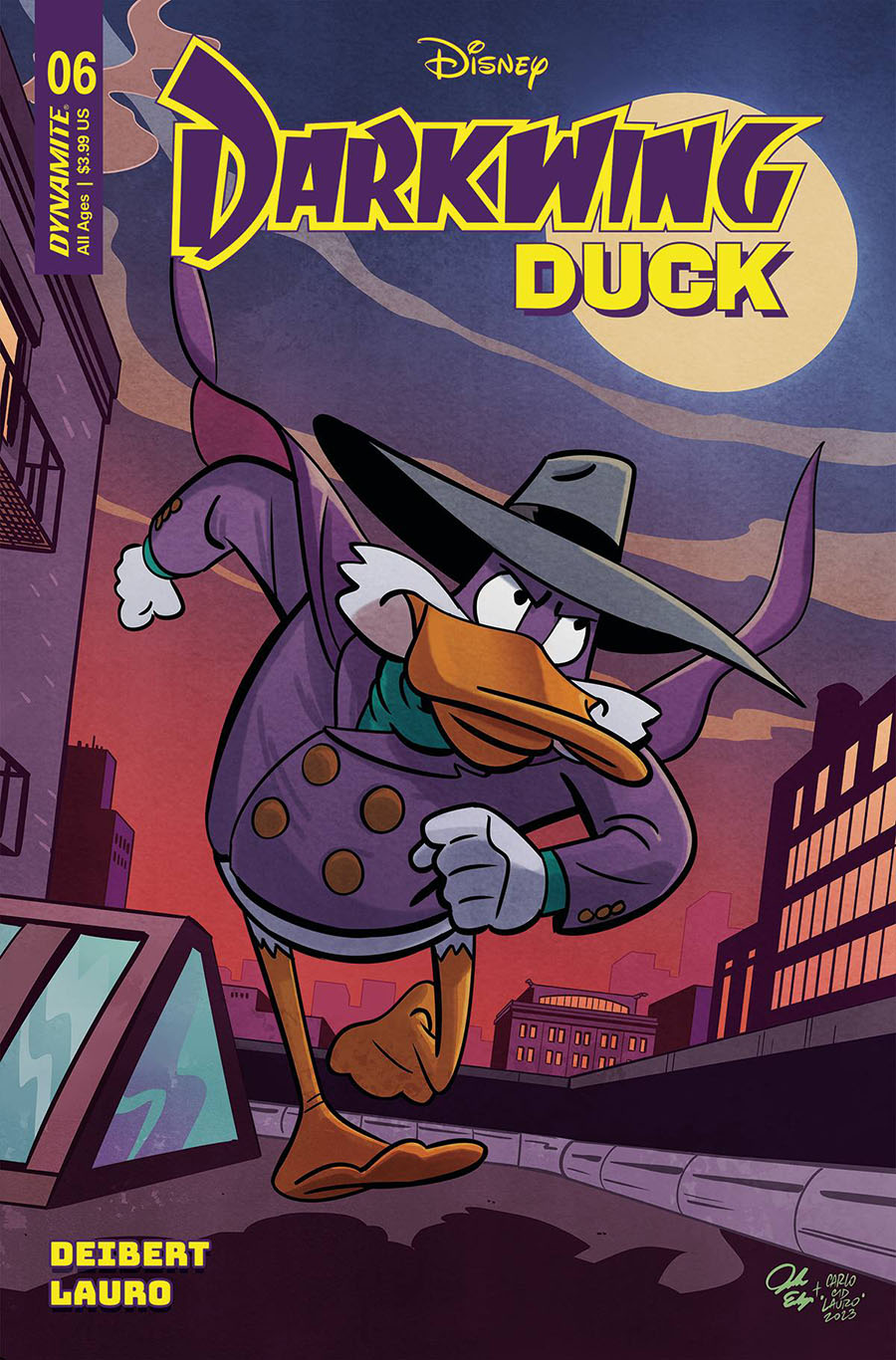 Darkwing Duck Vol 3 #6 Cover C Variant Jacob Edgar Cover