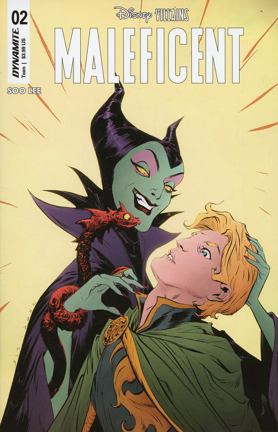 Disney Villains Maleficent #2 Cover A Regular Jae Lee Cover
