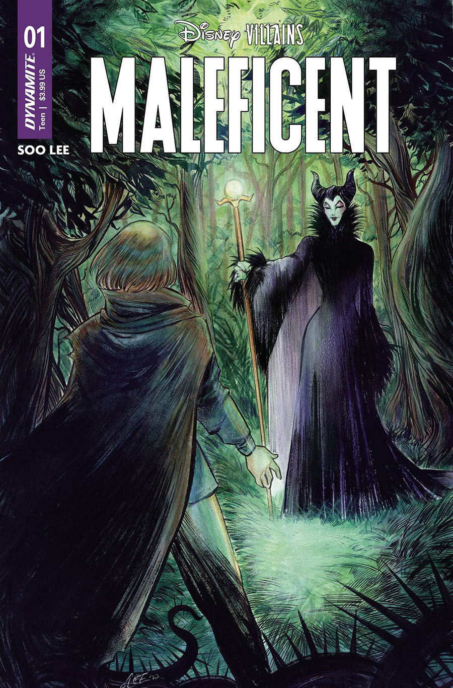 Disney Villains Maleficent #2 Cover B Variant Soo Lee Cover