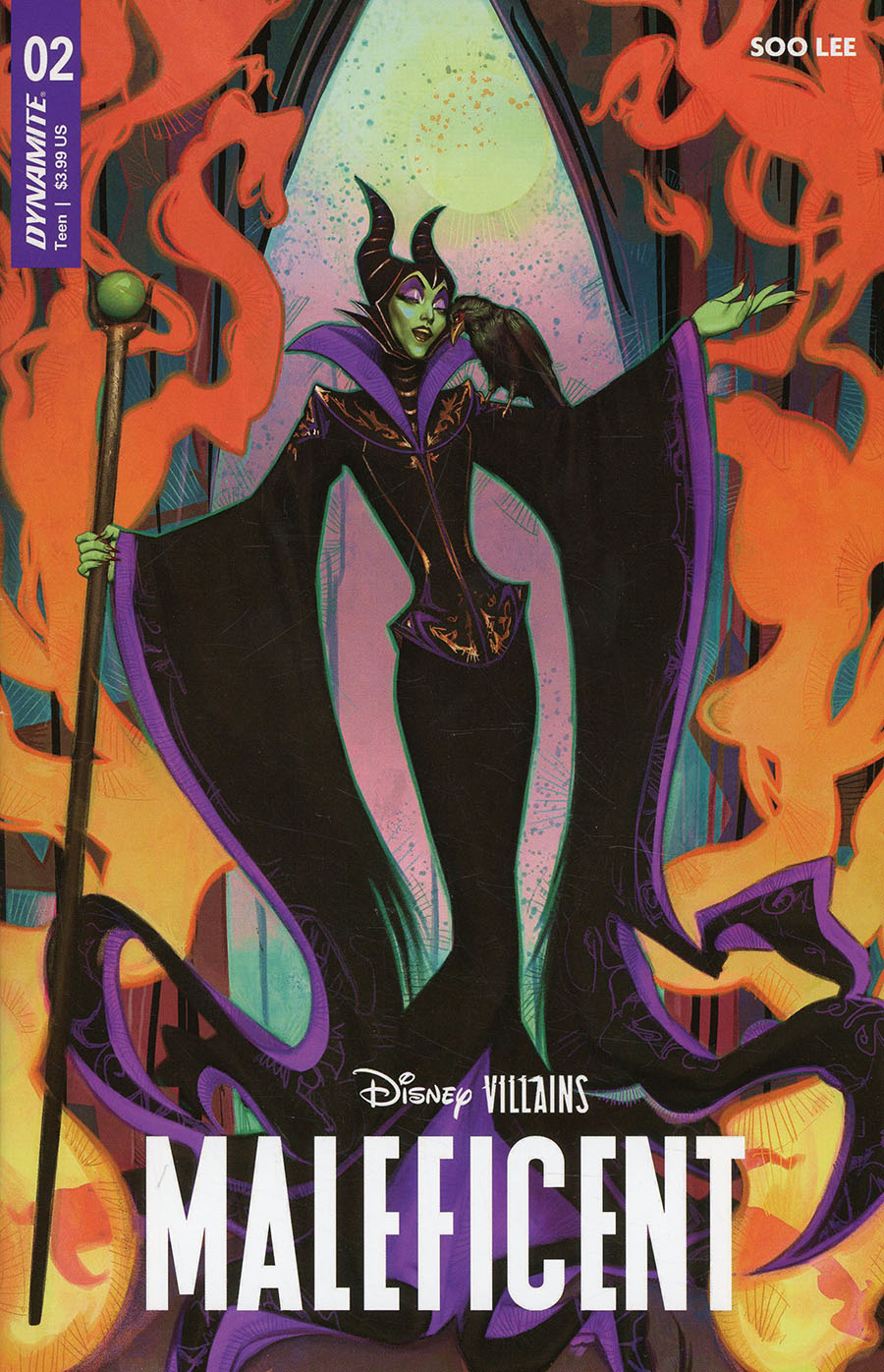 Disney Villains Maleficent #2 Cover D Variant Rebeca Puebla Cover
