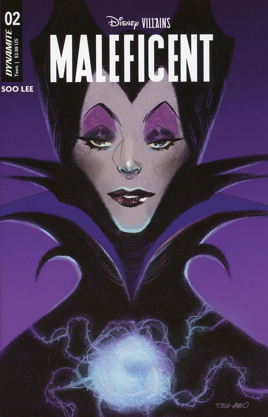 Disney Villains Maleficent #2 Cover E Variant Erica Durso Cover