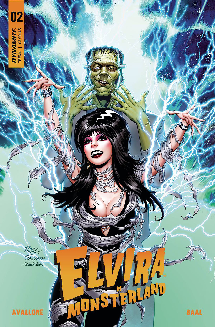 Elvira In Monsterland #2 Cover B Variant John Royle Cover
