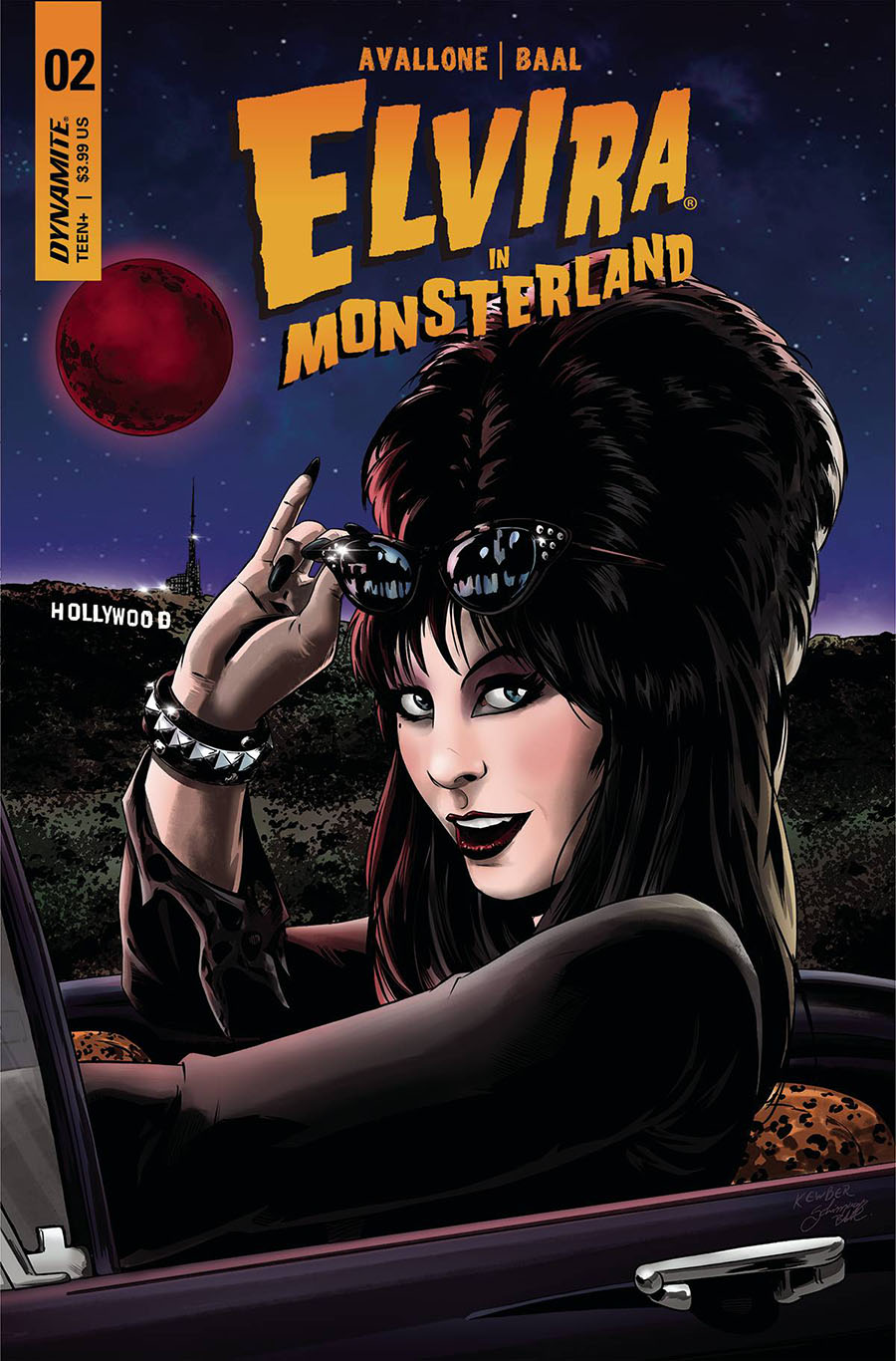 Elvira In Monsterland #2 Cover C Variant Kewber Baal Cover