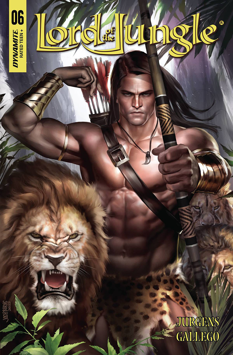 Lord Of The Jungle Vol 2 #6 Cover C Variant Josh Burns Cover