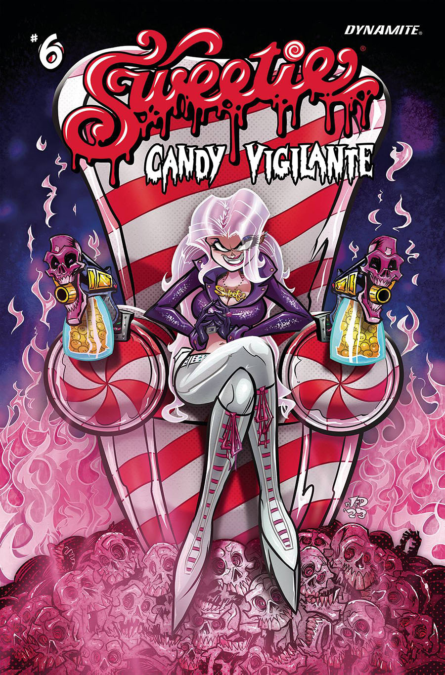 Sweetie Candy Vigilante #6 Cover B Variant Ned Ivory Cover