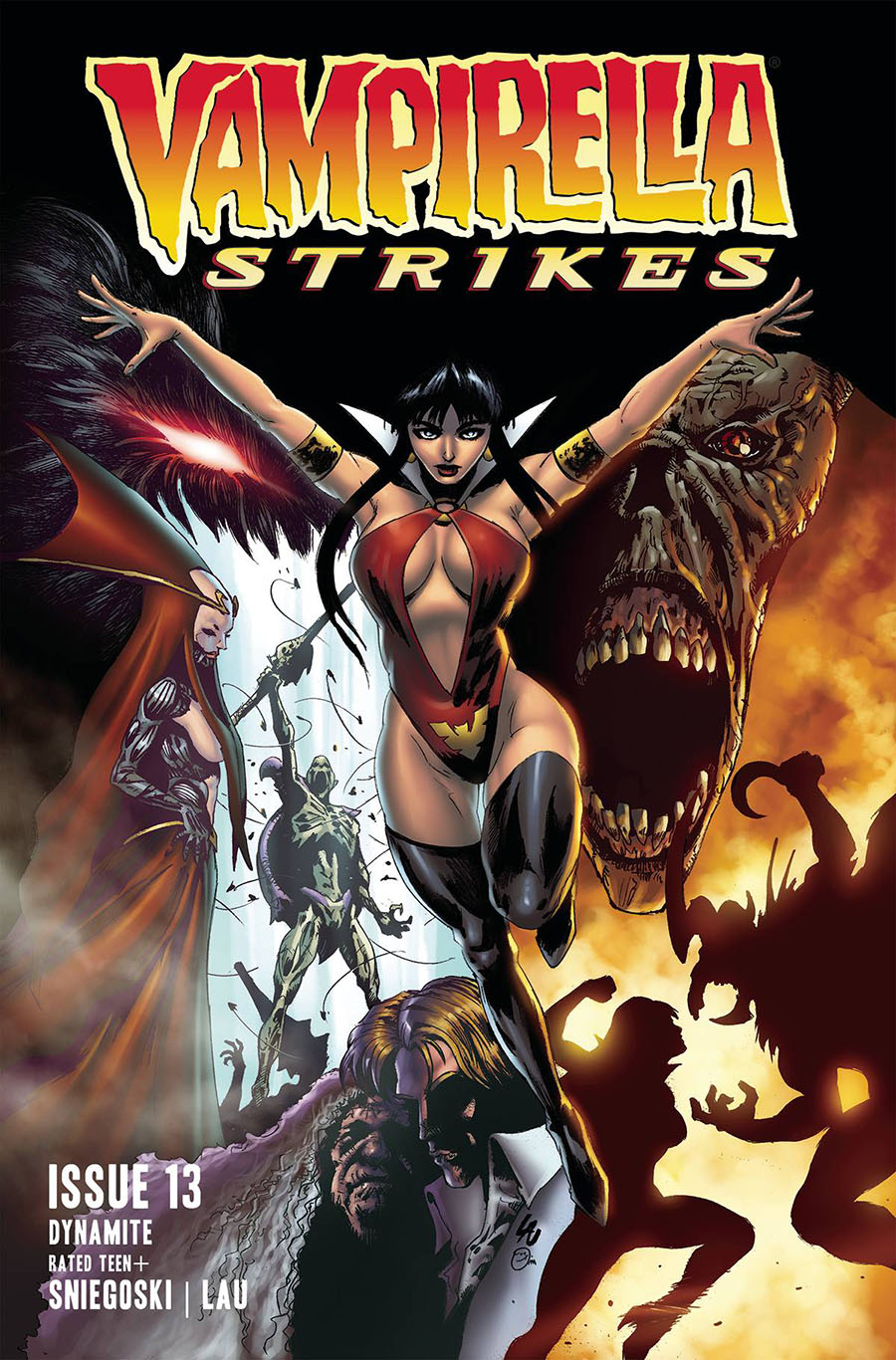 Vampirella Strikes Vol 3 #13 Cover D Variant Jonathan Lau Cover