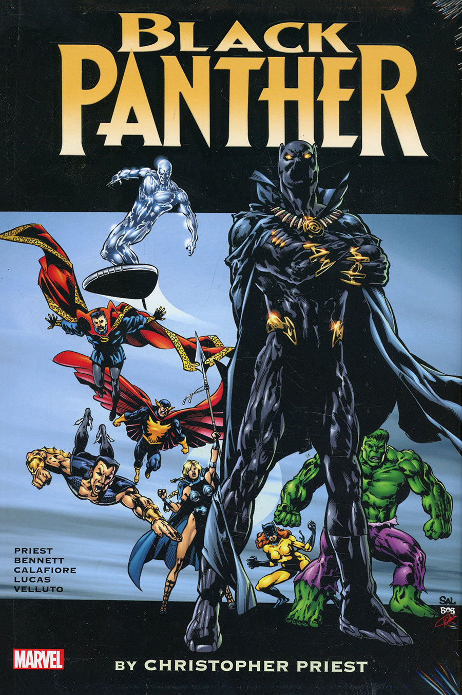 Black Panther By Christopher Priest Omnibus Vol 2 HC Direct Market Sal Velluto Variant Cover