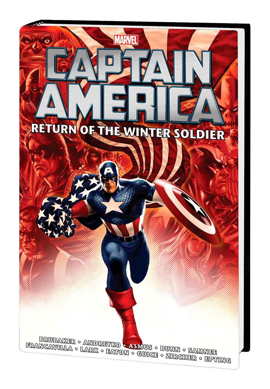 Captain America Return Of The Winter Soldier Omnibus HC Book Market Steve Epting Cover New Printing