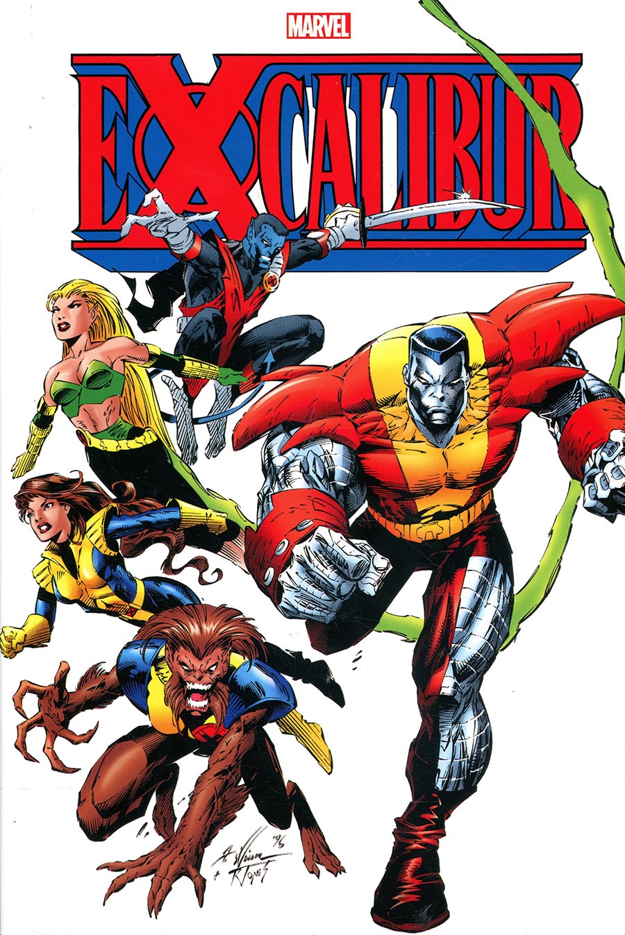 Excalibur Omnibus Vol 3 HC Book Market Anthony Winn Cover