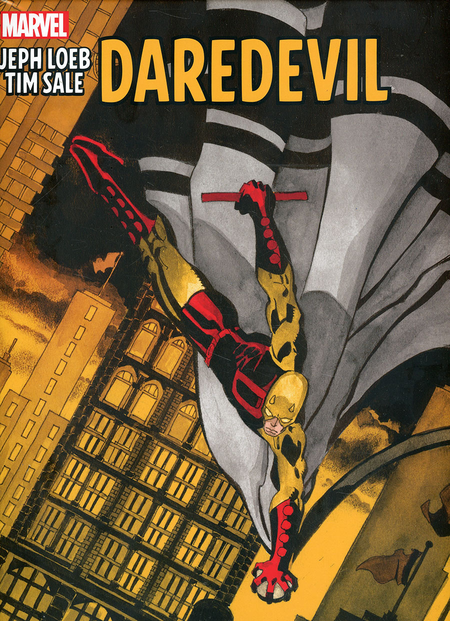 Jeph Loeb & Tim Sale Daredevil Gallery Edition HC Direct Market Tim Sale Variant Cover