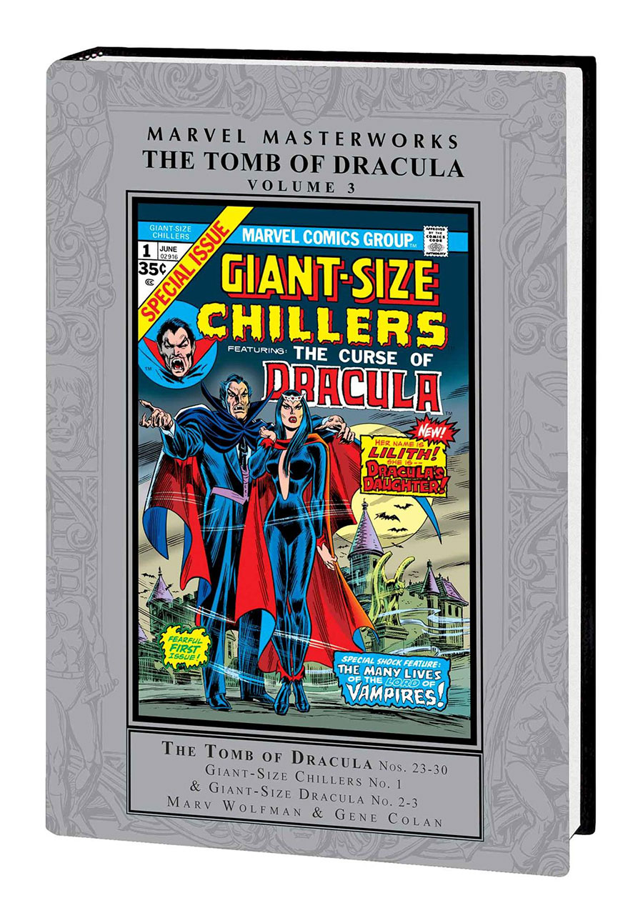 Marvel Masterworks Tomb Of Dracula Vol 3 HC Regular Dust Jacket