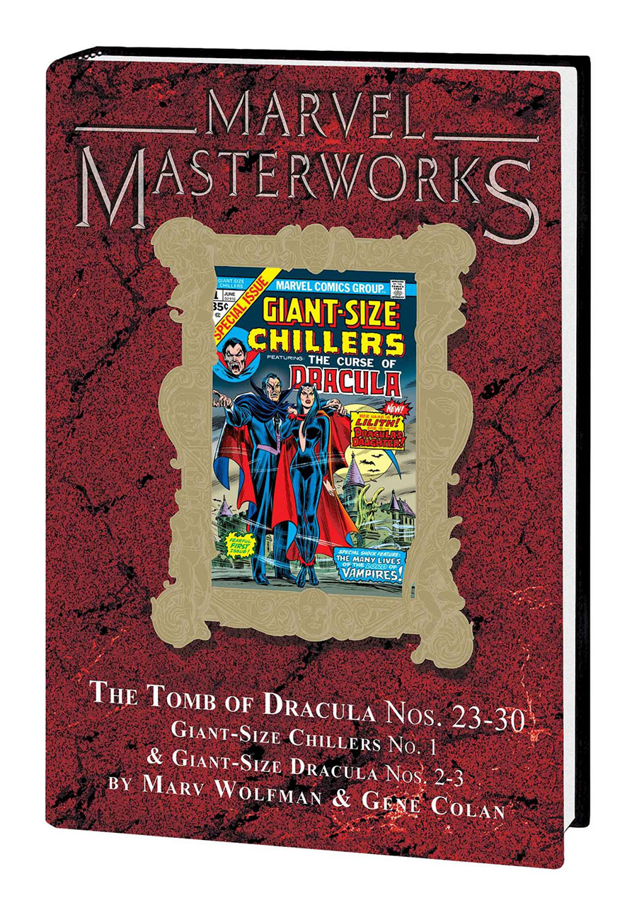 Marvel Masterworks Tomb Of Dracula Vol 3 HC Variant Dust Jacket