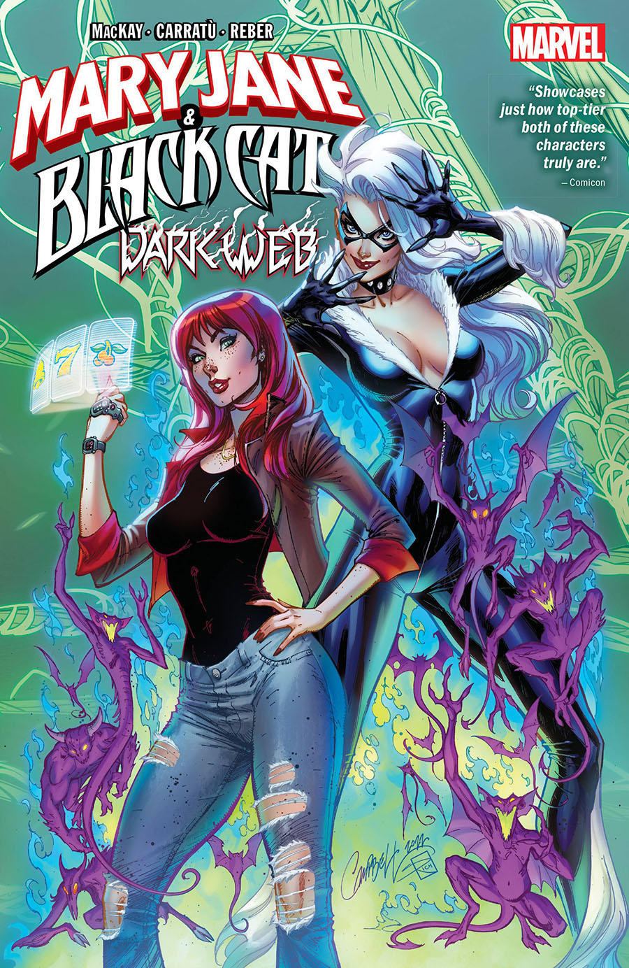 Mary Jane And Black Cat Dark Web TP