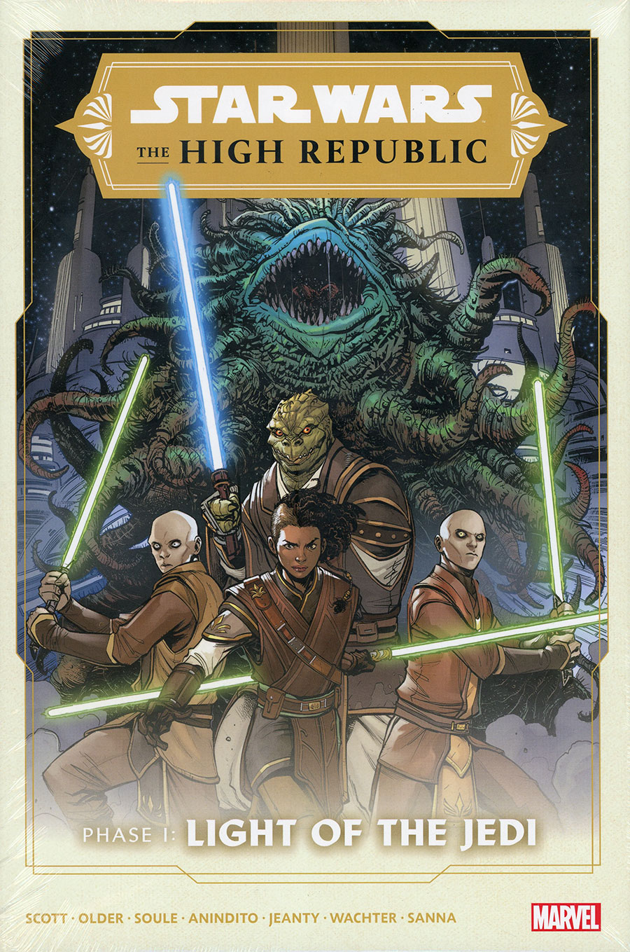 Star Wars The High Republic Season One Light Of The Jedi Omnibus HC Direct Market Ario Anindito Vari