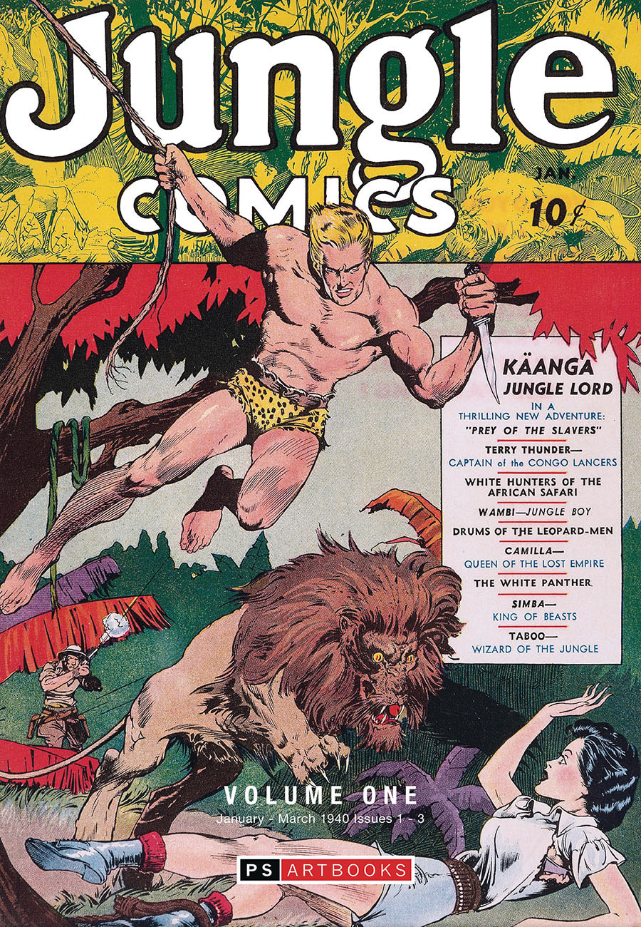 Golden Age Classics Jungle Comics Vol 1 HC