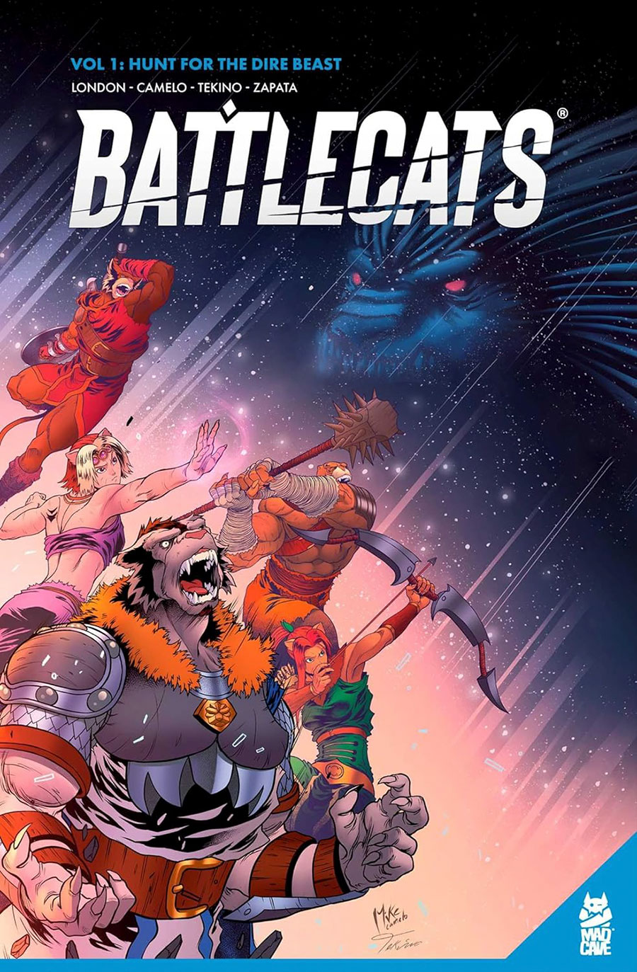 Mad Cave Studios Legacy Battlecats Vol 1 Hunt For The Dire Beast TP