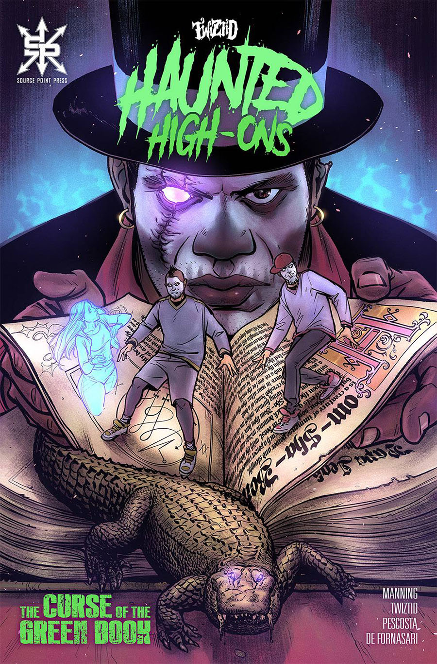 Twiztid Haunted High-Ons Vol 2 The Curse Of The Green Book TP