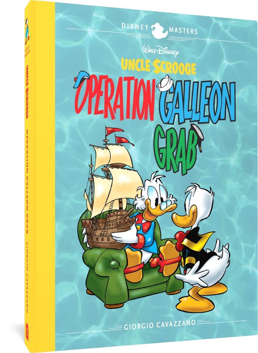 Disney Masters Vol 22 Walt Disneys Uncle Scrooge Operation Galleon Grab HC